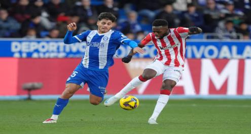 ألافيس يوقف انتصارات أتلتيك بلباو في الدوري الإسباني